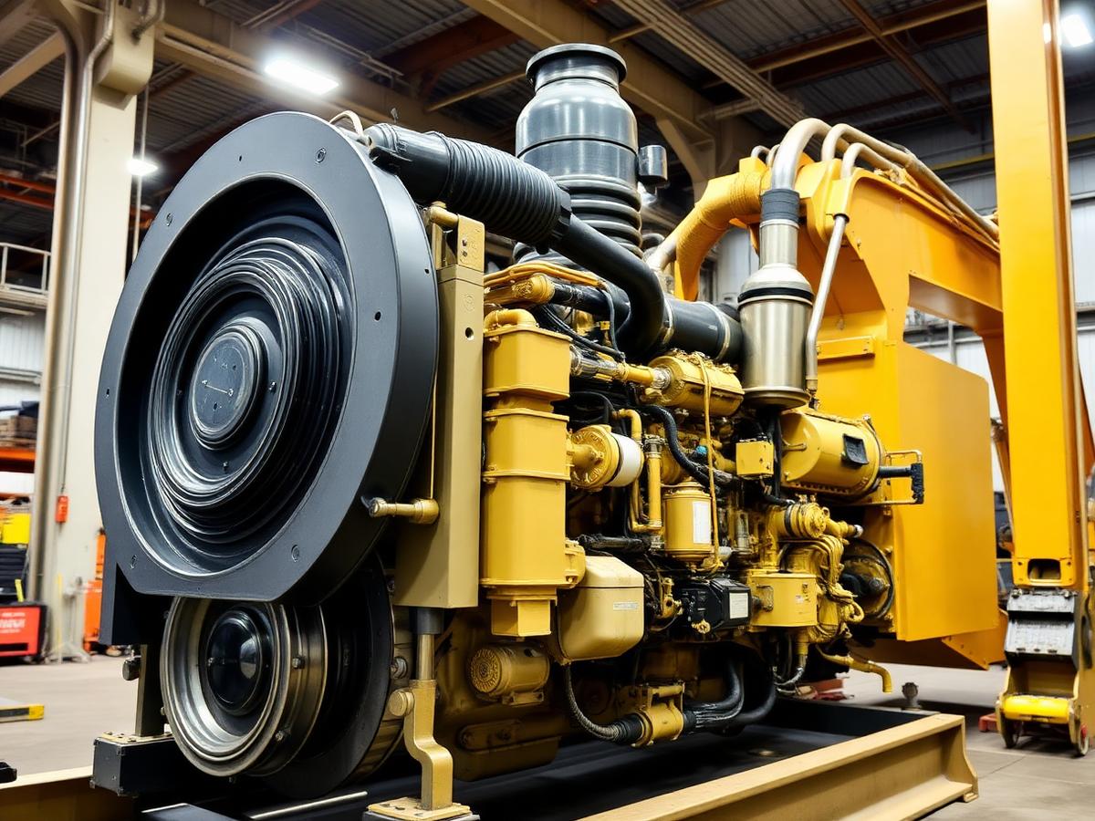 Industrial diesel engine spare parts at Rishabh Traders